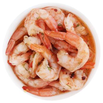 Shrimp in Oil