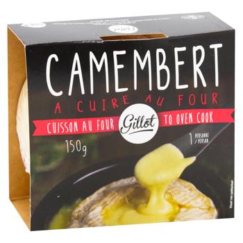 Gillot Camembert Au Four Petit Lait Pasteurise Cheese 150g - buy, prices for WINETIME - photo 3