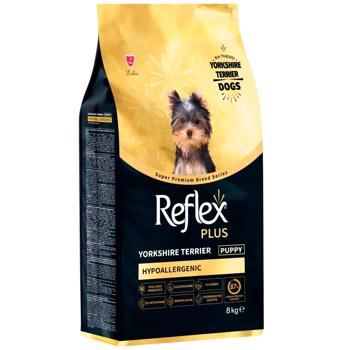 Корм сухой Reflex Plus Yorkshire Terrier Puppy с курицей для щенков породы йоркширский терьер 8кг - купить, цены на MasterZoo - фото 1