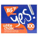 Мел Да! Erudite белый круглый 100шт