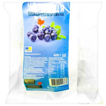 Чорниця Auchan швидкозаморожена 400г - купити, ціни на Auchan - фото 1