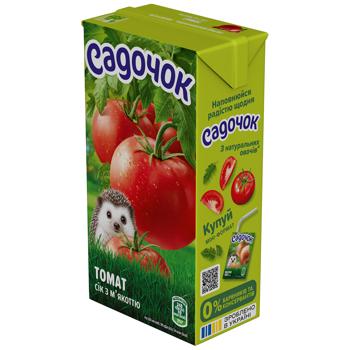 Сок Садочок томатный с солью 0,5л - купить, цены на Чудо Маркет - фото 4