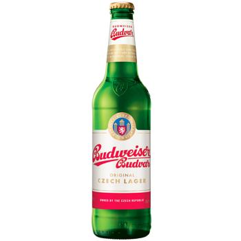 Пиво Budweiser Budvar світле 5% 0,5л - купити, ціни на MasterZoo - фото 1