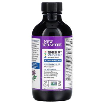 New Chapter Elderberry and Honey for Kids 2+ 118ml - buy, prices for Biotus - photo 1