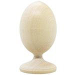 Besant Easter Decorative Wooden Egg on Stand 9x4.5cm