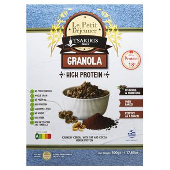 Le Petit Dejeuner Granola with Protein and Chocolate 500g - buy, prices for WINETIME - photo 2