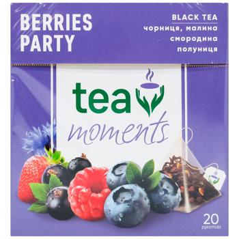 Чай чорний Tea Moments Berries Party 1,8г*20шт - купити, ціни на Чудо Маркет - фото 2