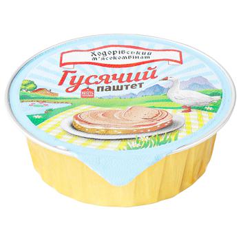 Паштет Ходорівський М'ясокомбінат Гусячий 100г - купити, ціни на Auchan - фото 1