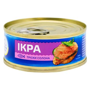 Икра трески Водний Світ 100г - купить, цены на Чудо Маркет - фото 1