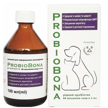 Probioday ProbioBona пробіотик для собак 100 мл