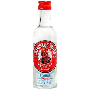 Rooster Rojo Blanco Tequila 38% 50ml - buy, prices for Supermarket "Kharkiv" - photo 1