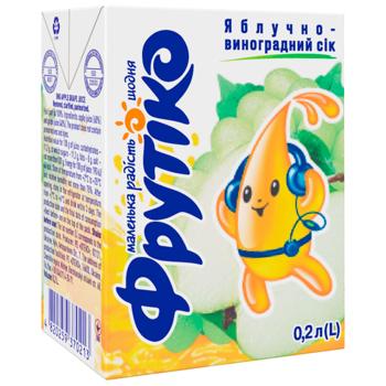 Frutiko Apple-Grape Juice 200ml - buy, prices for - photo 2