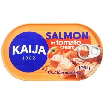 Лосось Kaija філе в томатному кремі 170г - купити, ціни на За Раз - фото 1