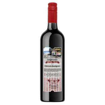 Вино Cable Car Cabernet Sauvignon червоне напівсухе 12,5% 0,75л - купити, ціни на NOVUS - фото 1