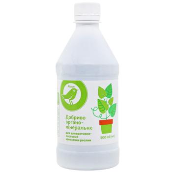 Auchan Fertilizer For Ornamental And Leafy Houseplants 500ml