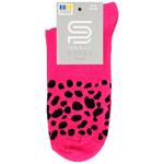 Premier Socks Women's Crew Socks with Print s.23-25 Fuchsia