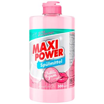 Засіб для миття посуду Maxi Power Бабл Гам 0,5л