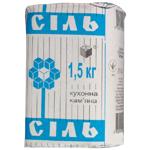 Сіль фас. АРТЕМСІЛЬ харчова в/г / 1кг