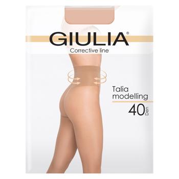 Колготи жіночі Giulia Talia Modeling 40 Den р.4 Daino