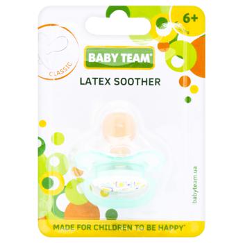 Baby Team Latex Classic Soother 6 months+ - buy, prices for NOVUS - photo 2