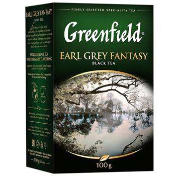 Greenfield Earl Grey Fantasy Black Tea 100g - buy, prices for COSMOS - photo 2