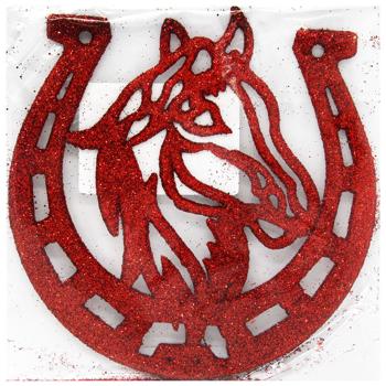 Украшение новогоднее Подкова 13см в ассортименте - купить, цены на - фото 3