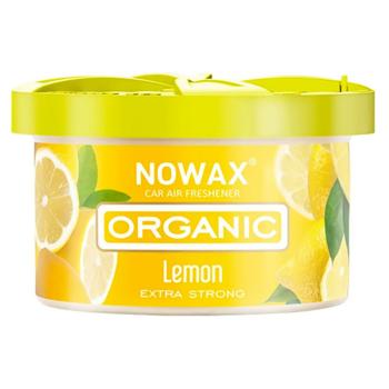 Ароматизатор для автомобіля Nowax Organic Lemon - купити, ціни на Чудо Маркет - фото 1