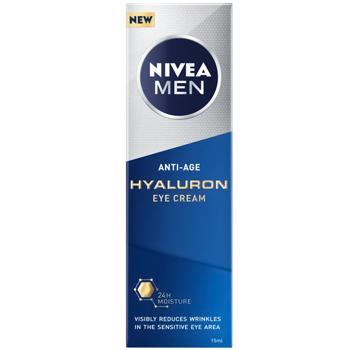 Nivea Men Hyaluron Anti-Wrinkle Eye Cream 15ml - buy, prices for ULTRAMARKET - photo 2