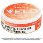 Паучі нікотиновмісні Velo Peach Ice класичний 20шт