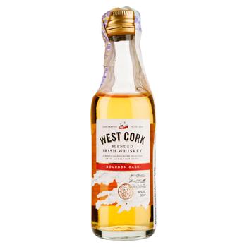 West Cork Bourbon Cask Whiskey 40% 0.05l - buy, prices for MegaMarket - photo 1