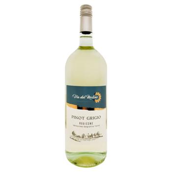 Вино Pinot Grigio Veneto белое сухое 12% 1,5л - купить, цены на КОСМОС - фото 1