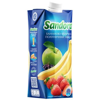 Sandora Banana-apple-strawberry Nectar 0.5l - buy, prices for COSMOS - photo 3