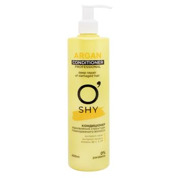 O'Shy Professional Argan Conditioner for to Testore the Dtructure of Damaged Hair 400ml