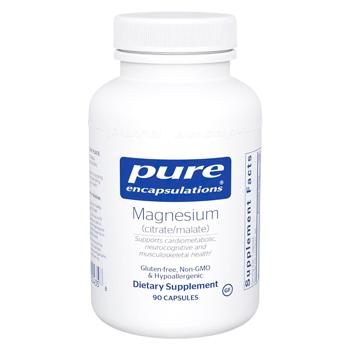 Pure Encapsulations Magnesium Citrate/Malate 120mg 90 capsules - buy, prices for Biotus - photo 1