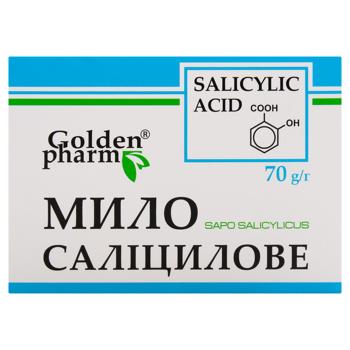 Golden Pharm Salicylic Solid Soap 70g - buy, prices for Auchan - photo 2