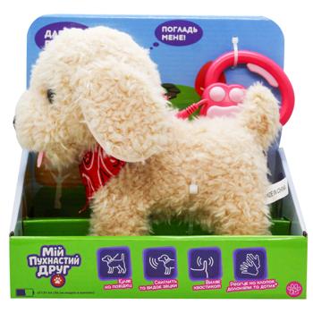 Miy Puhnastyy Drug Tim Dog Interactive Toy 3хАА 22х23х14cm - buy, prices for - photo 2