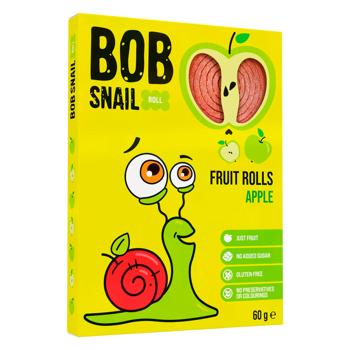 Цукерки Bob Snail натуральні яблучні 60г - купити, ціни на Ідеал - фото 1