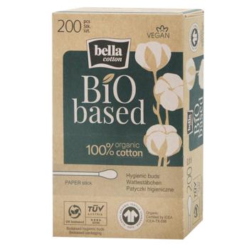 Палочки ватные Bella Bio Based 200шт