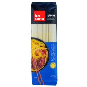 Katana Udon Wheat Noodles Pasta 220g - buy, prices for Tavria V - photo 1