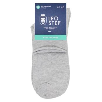 Носки мужские Leostep неужимающие р.27 светло-серый