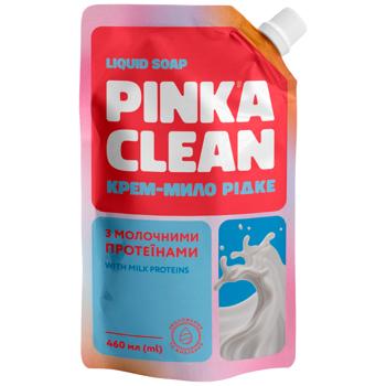 Крем-мило рідке Pinka Clean з молочними протеїнами 460мл