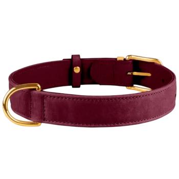 Barksi BronzeDog Crazy шкіряний нашийник для собак XXS - бордовий - купити, ціни на MasterZoo - фото 5