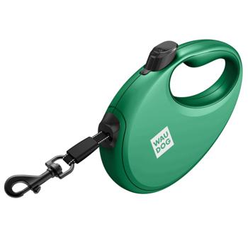 Waudog R-leash Roulette-Leash with Tape with Waste Bag Container M Up to 20kg 5m Green - buy, prices for - photo 4