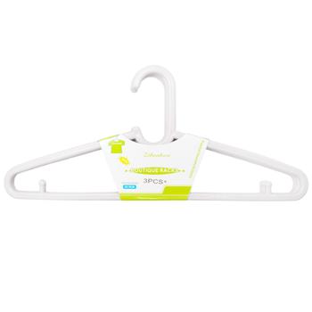 Set of Plastic Hangers 3pcs 42.5cm 8624-34772