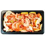 Креветки тигровые гриль с чесноком