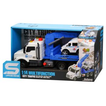 Cars S Construction Truck Toy 1:14 Blue - buy, prices for NOVUS - photo 1