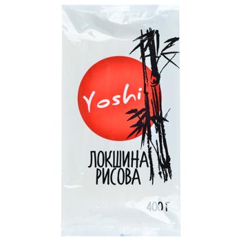 Yoshi Rice Noodles Pasta 400g - buy, prices for COSMOS - photo 1