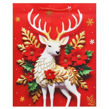 Пакет подарочный Greenwich 32х26х10см - купить, цены на NOVUS - фото 3