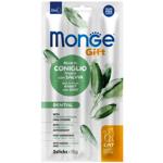 Ласощі для котів Monge Gift Dental палички з кроликом та шавлією 15г
