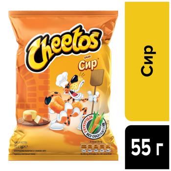 Палички кукурудзяні Cheetos зі смаком сиру 55г - купити, ціни на Grono - фото 2
